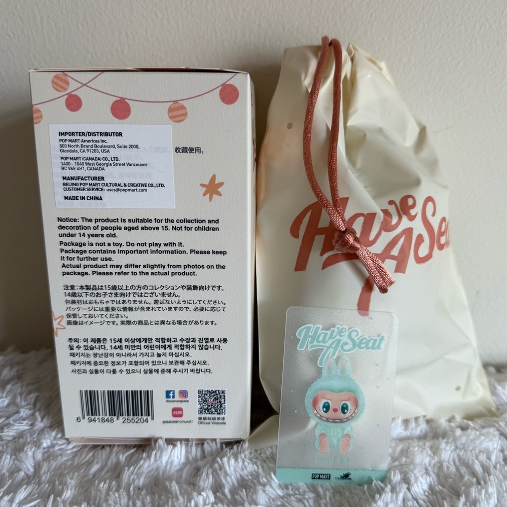POP MART The Monsters Labubu – Have A Seat, Ququ - Picture 5 of 8